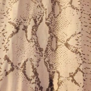 Light and airy snakeskin scarf